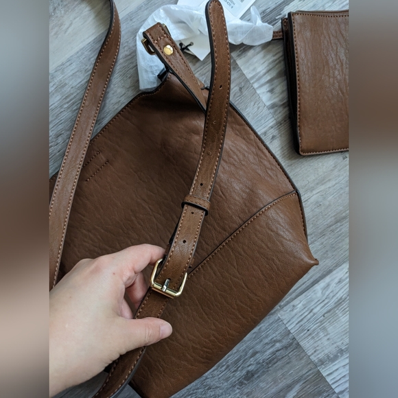 NWT Calvin Klein Tote Shoulder women's handbag crossbody, R-Sonoma H5DEZ4CK lug - Picture 6 of 11